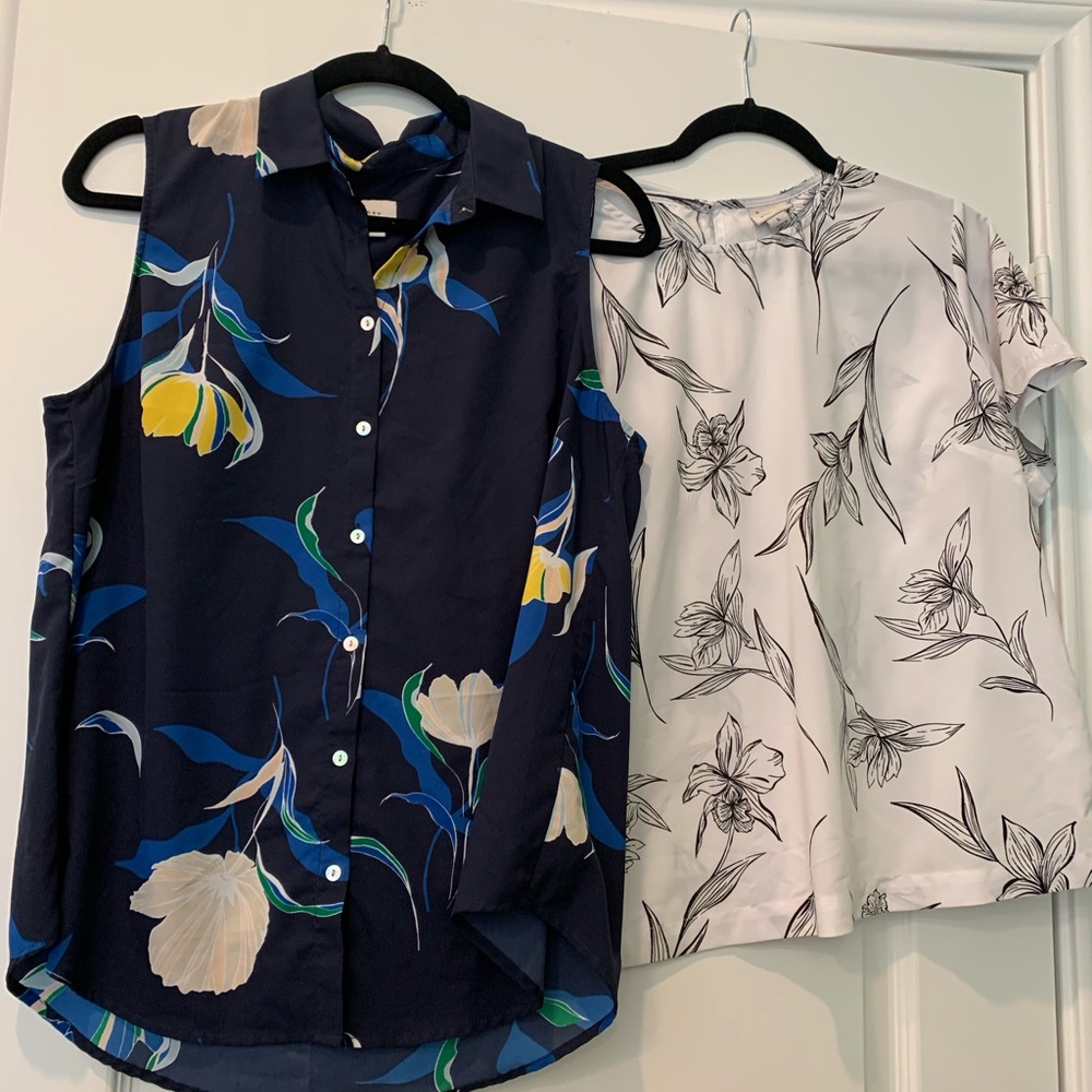 Floral Workwear shirts